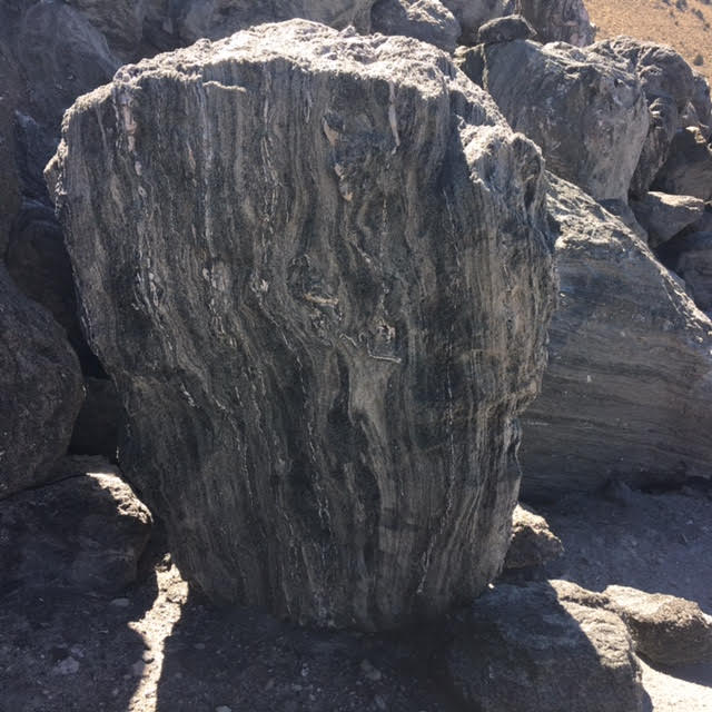 Large Charcoal Boulder